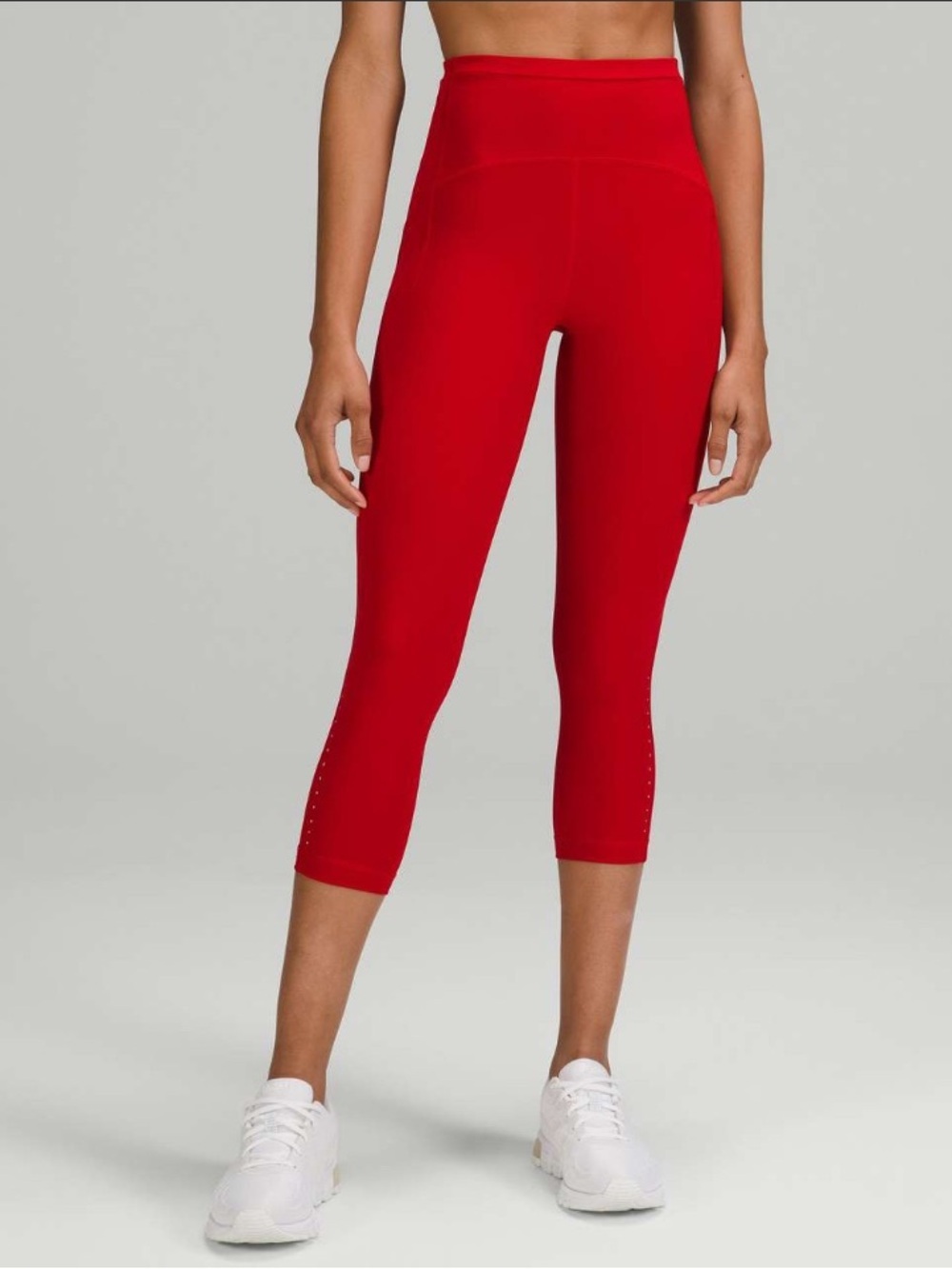 Lululemon Swift Speed High-Rise Crop 21” – Dark Red – Size 8 NWT